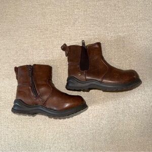 Kids Size 6 Brown Leather Boots